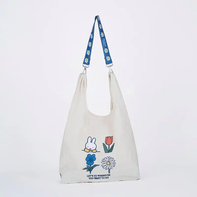 Dick Bruna ストラップ付ショッパーバッグ/FLOWER